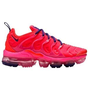NIKE Air VaporMax Plus 'Bright Crimson' Running Shoes Size 9.5